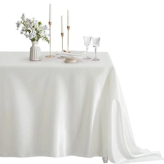 New Satin Tablecloth Wedding Table - Improve Center