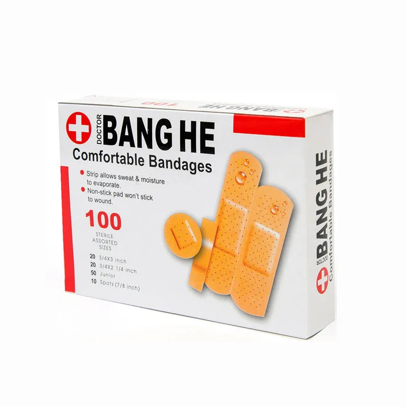100Pcs/Pack Waterproof Bandages First Aid - Improve Center