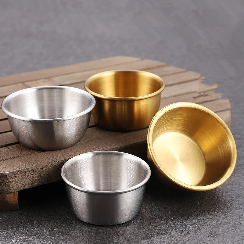 Korean Stainless Steel Small Sauce Cup