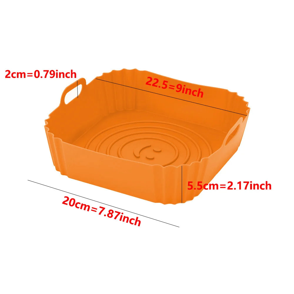 Silicone Air Fryer Baking Tray