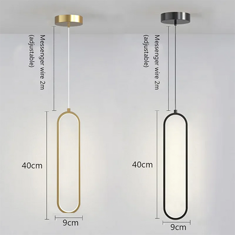 Modern Minimalist LED Pendant Light - Improve Center