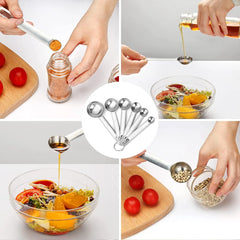 Stainless Steel Measuring Spoons Cups Set