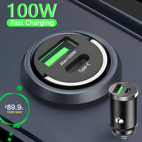 100W USB Car Charger - Improve Center