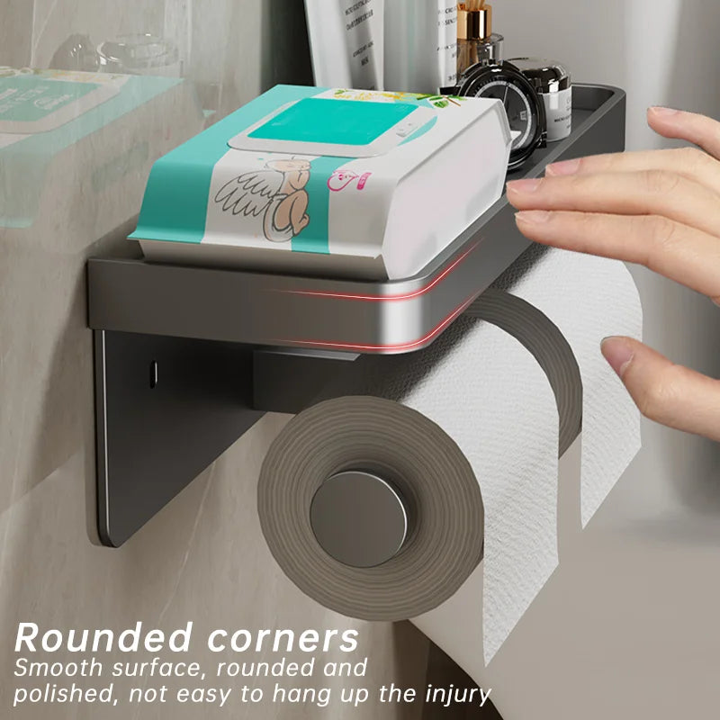 Aluminum alloy Toilet paper holder