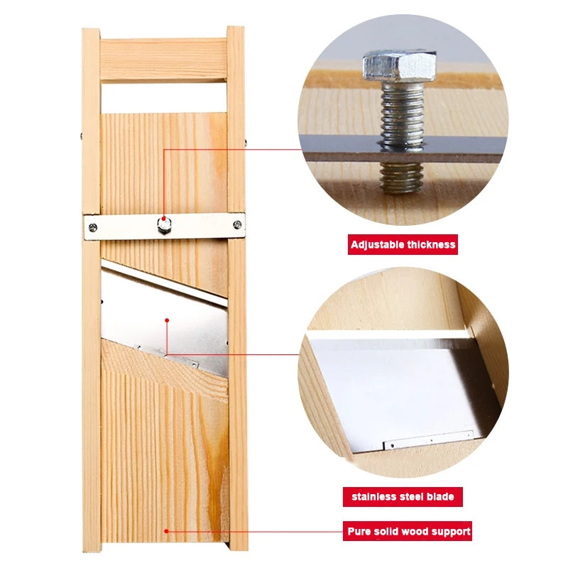 New Wooden Vegetables Cutter