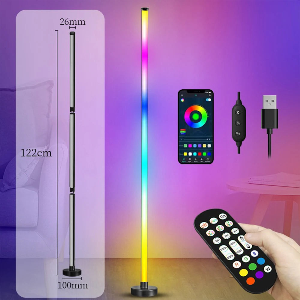 RGB LED Floor Lamp