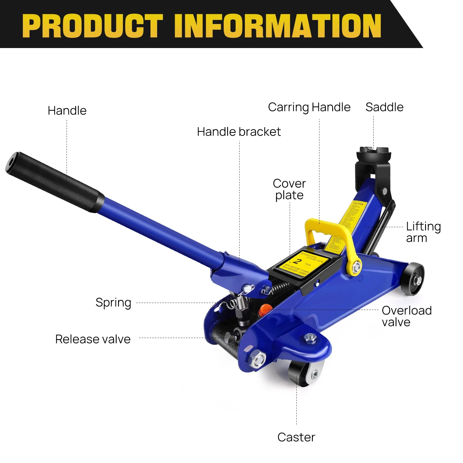 Hydraulic Trolley Floor Jack