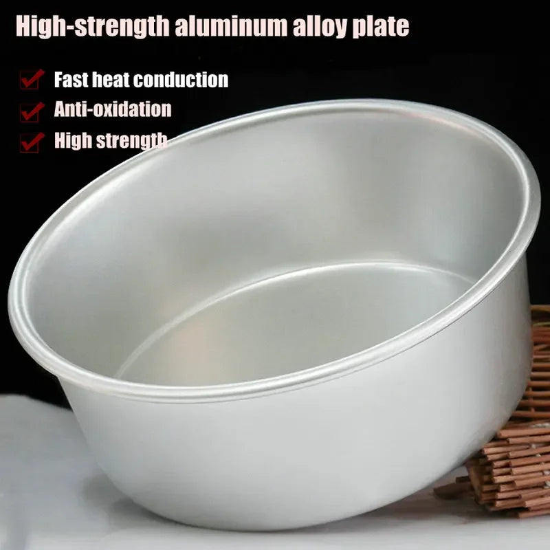 Round Cake Bakeware with Solid Bottom