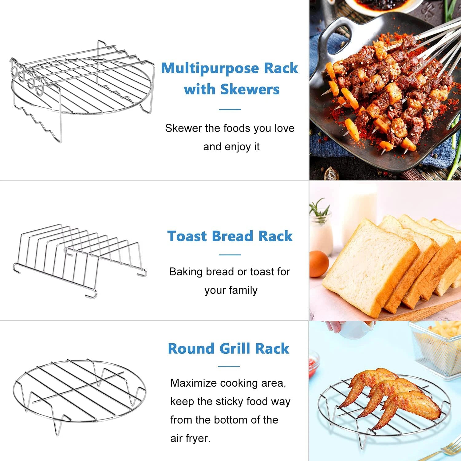 8 inch Air Fryer Racks