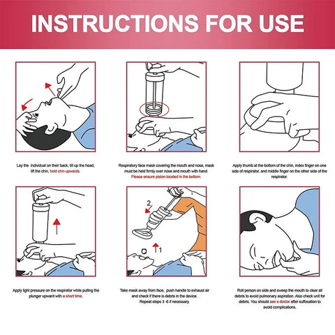 Emergency Life Saving Suction Vac - Improve Center