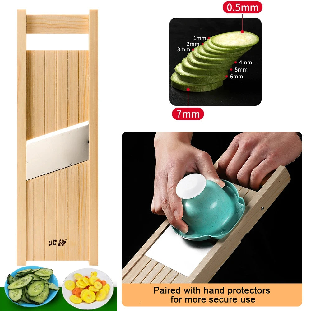 New Wooden Vegetables Cutter