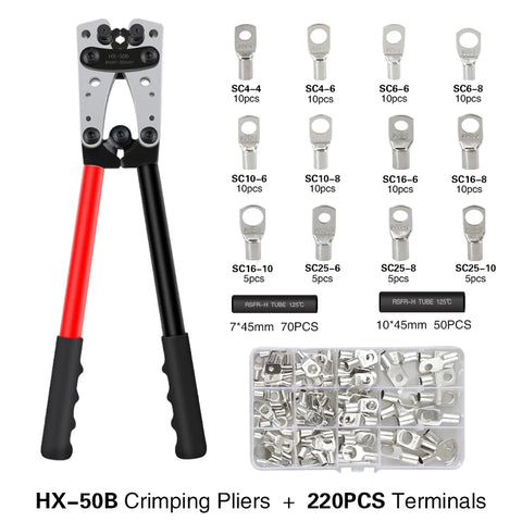 Crimper Hex Crimp Tool - Improve Center