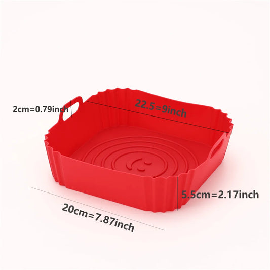 Silicone Air Fryer Baking Tray - Improve Center