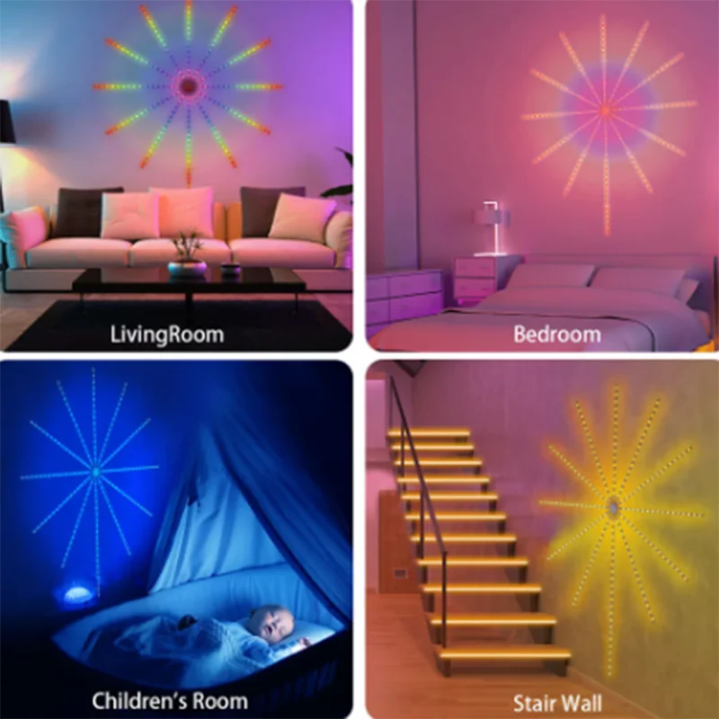 LED Fireworks Light