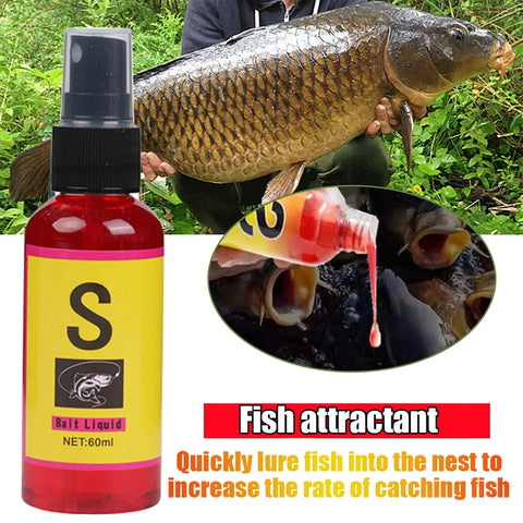 Premium 60ml Carp Fishing Bait Attractant | Liquid Lure Additive