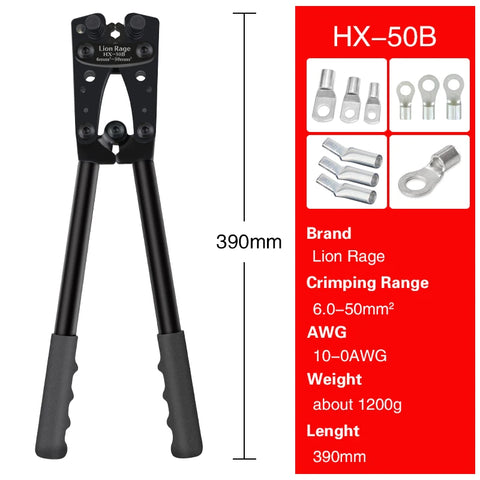 Crimper Hex Crimp Tool - Improve Center