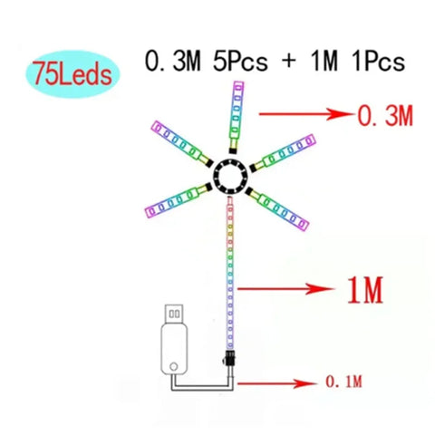 LED Fireworks Light - Improve Center