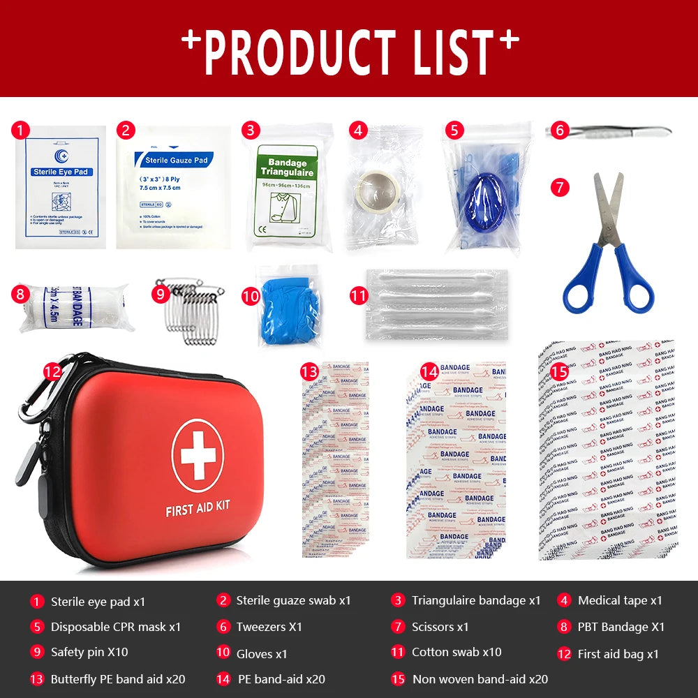 Emergency Medical First Aid Bag - Improve Center