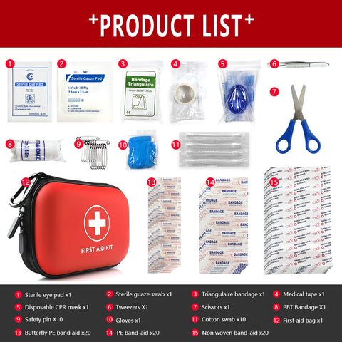 Emergency Medical First Aid Bag - Improve Center