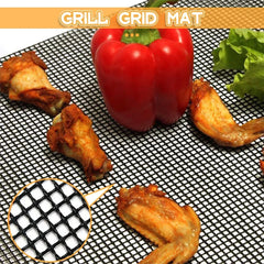 Heat-Resistant BBQ Grill Net