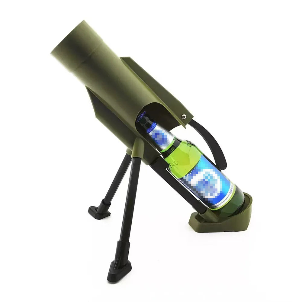 Tactical Mortar Bottle Cap Launcher & Opener