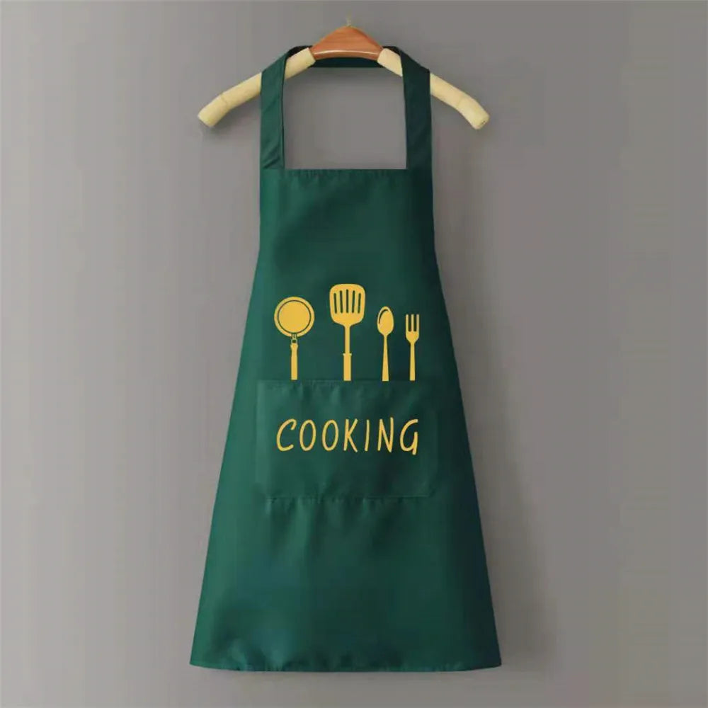 Kitchen Household Oil-Proof Cooking Apron - Improve Center