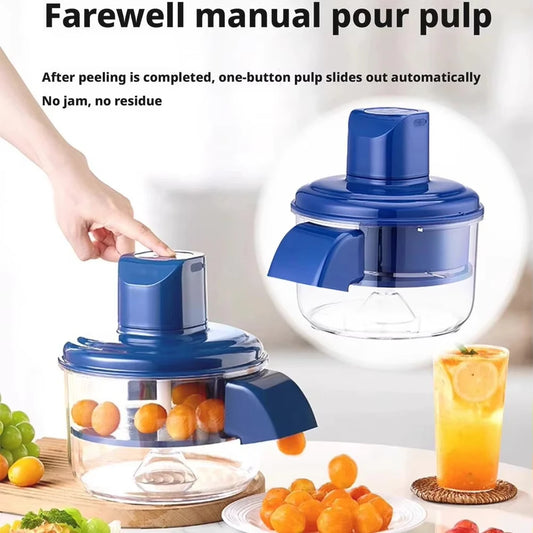 Automatic Electric Peeler Machine - Hands-Free Skin Remover for Fruits