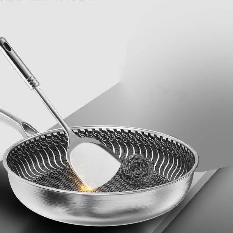 316 Stainless Steel Wok Pan