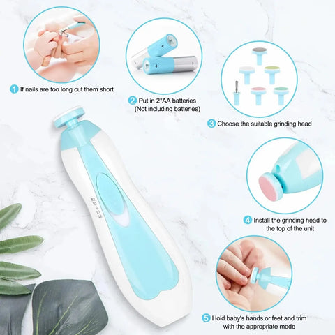 Electric Baby Nail Trimmer - Improve Center