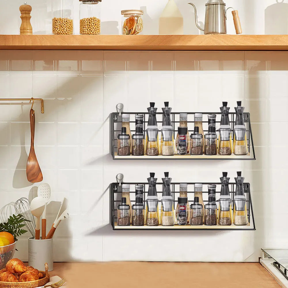 Wooden Spice Rack