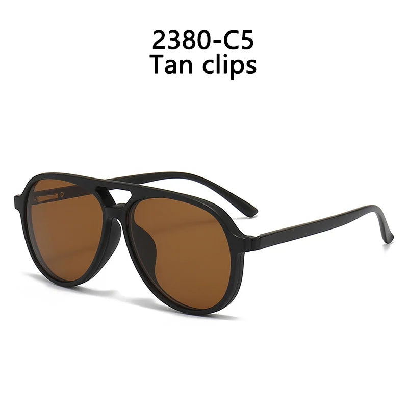 Magnetic Clip-On Sunglasses