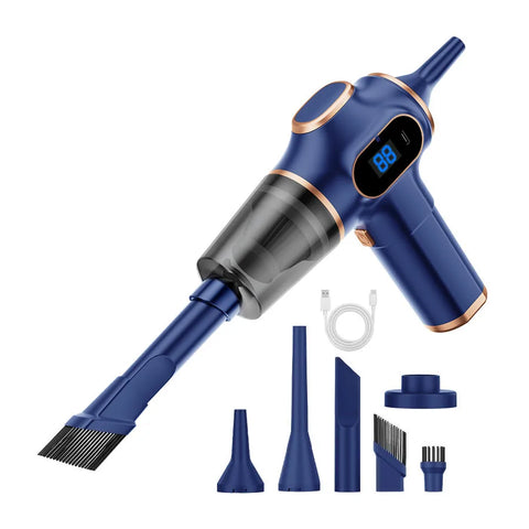 Rechargeable Portable Vacuum Cleaner – Multi-Surface Car & Home Use