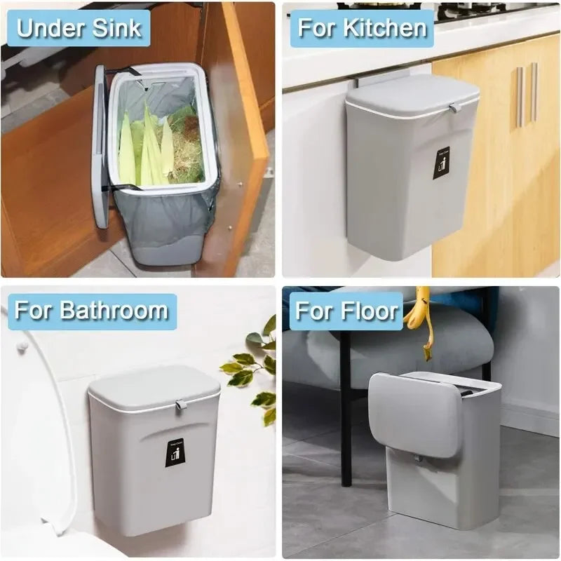 Kitchen waste storage bin