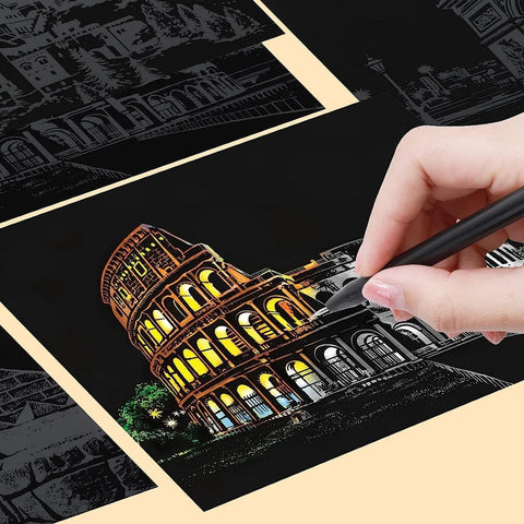 Scratch Art Set
