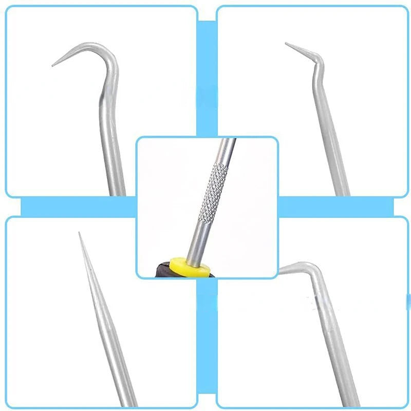 4 Pieces Long Pick & Hook Set