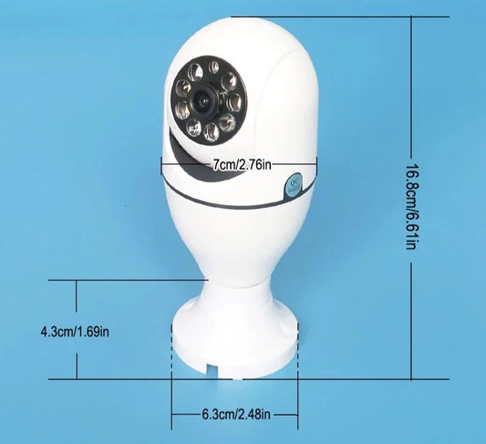 2.4G E27 Bulb Wifi Surveillance Camera - Improve Center